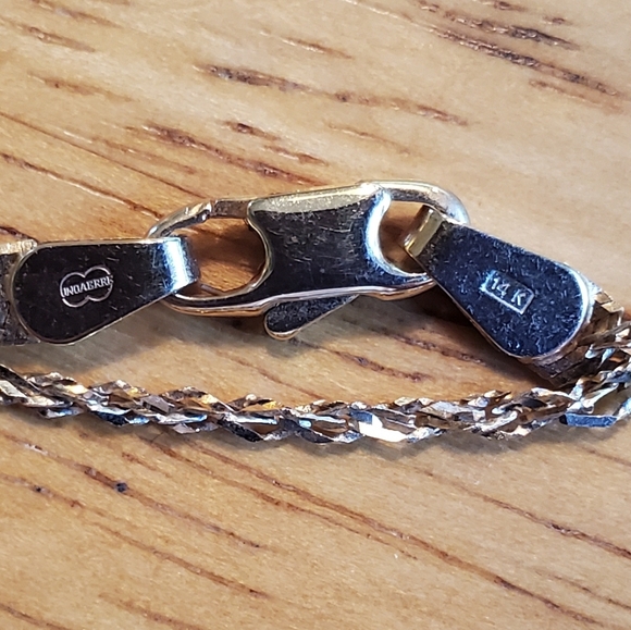 14k Gold 25 Inch Rope Chain - Picture 8 of 8